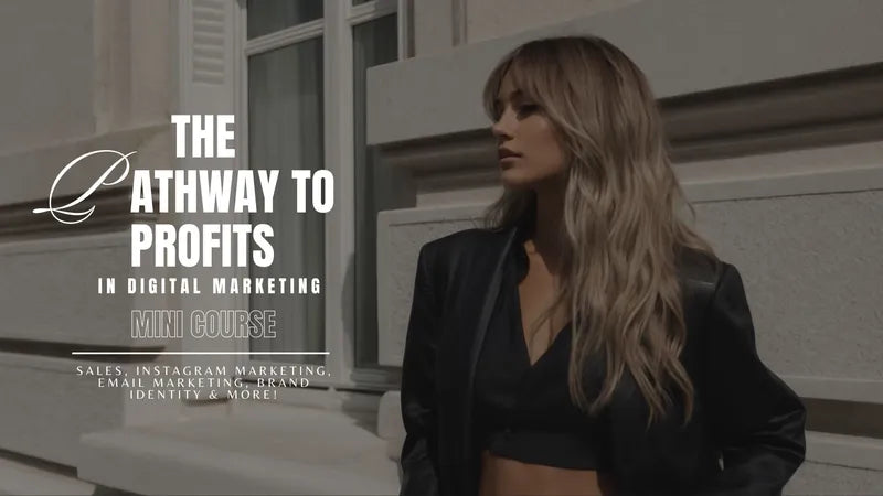The Pathway to Profits in Digital Marketing